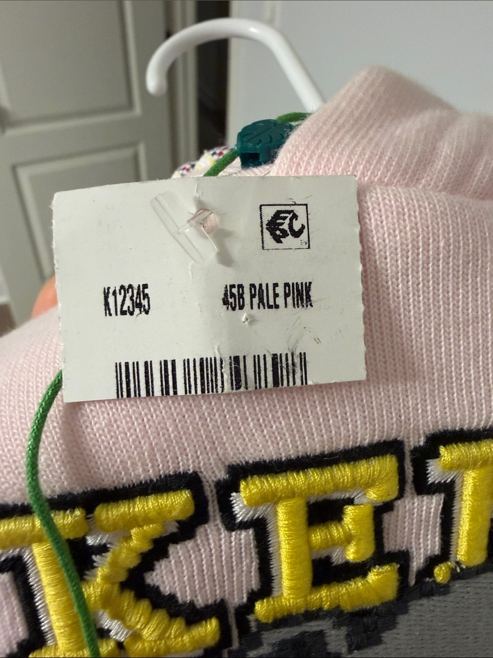 Kenzo Paris Elephant Hooded Dress-Size 2A/86-pale pink NWT - Picture 8 of 8